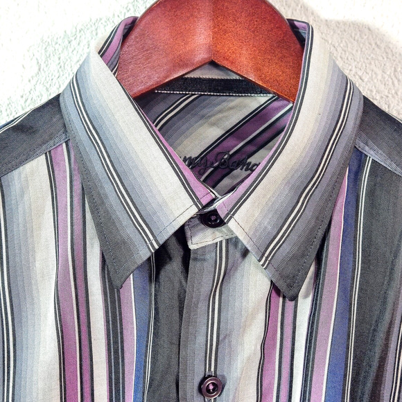 Tommy Bahama Men’s Shirt Yacht Club Nautical Luxe Silk Blue Resortwear Sz S - Picture 3 of 9